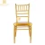 Import Manufactures gold chair wedding Tiffany Chairs chiavari  wedding furniture from China