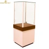 MDF wooden showcase cabinet ODM OEM glass display cabinet