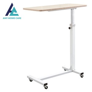 Medical bedside tables hospital bed patient bed tray table eat in bed