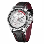 Megir hot sale1010 black quartz movement men stylish wholesale relojes hombre sport watches men wrist watch for man watch
