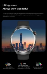 Men Bt Call Nfc Sport Fitness Tracker Inteligente Wristbands Health Monitoring Wireless Charger SmartWatch Gt4 Pro