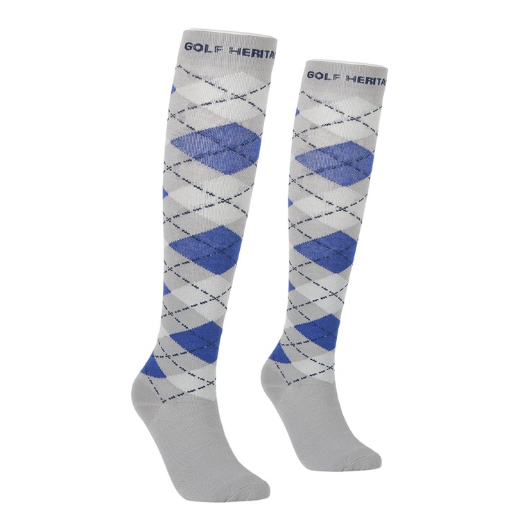 Buy Mens Long Golf Socks Fancy Horse Riding Sock Argyle Knee High Sport