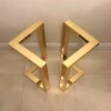 Metal furniture customized steel metal X frame trestle table  legs