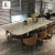 Metal stainless steel restaurant home furniture square dining tables