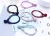 Import MIA 2020 Wholesale Bulk Colorful Knotted Hair Rubber Band Hair Ties Elastic Hair Band for Lady Girls from China