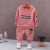 Import Mickey cartoon cotton 2 pieces hoody boutique baby clothing clothes set from China