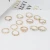 Import Midi Finger Rings Set Ladies Jewelry Gift Fashion Trend Golden Crystal Bamboo Thirteen Set Ring from China