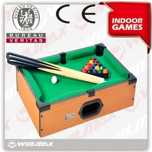 Mini children playing billiard snooker game pool table/Cheap Mini pool table for sale