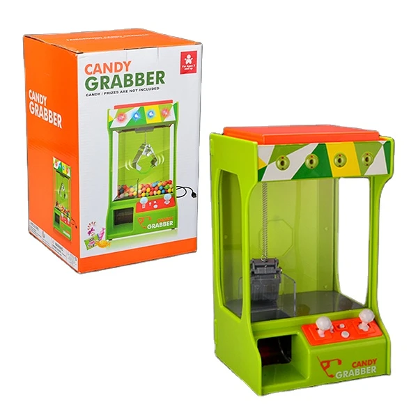 Mini Claw Machine For Kids Candy Toy Grabber Machine with USB connection