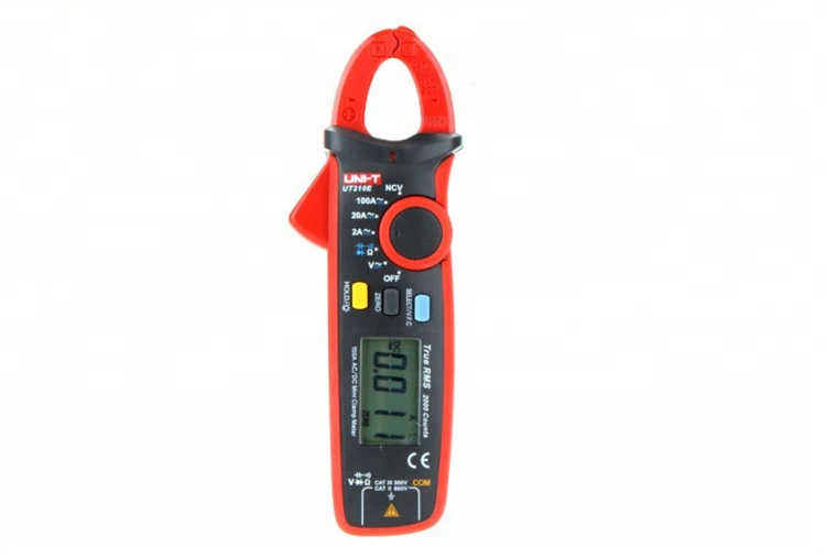 Mini Digital multimeter AC DC 100A Resistance/Capacitance/Frequency/Temperature Clamp Meter UT210E