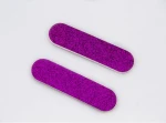 Mini Glitter Double Face Sanding Paper EVA Manicure Nail File