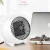Import Mini portable space heater home office desk heater mute remote rapid heating thermostat 110V 220V 500W room fan heater from China