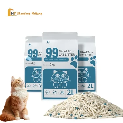 Mixed Cat Litter Unscented Ultra Absorbent and Fast Drying Flushable Odor Eliminating