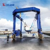 Mobile Boat Lifting Hoist/ Boat lifting gantry crane/Yacht handing for kcrane