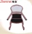 Import Modern aluminum wood grain dining chair for commercial furniture from China
