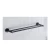 Import Modern bath hardware  black stainless steel bathroom accessories set from China