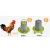 Import Modern Chicken Farm Plastic Chicken Food Feeder from China