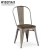 Import Modern Commercial Restaurant Furniture Vintage Industrial Style Bistro Cafe Retro Stackable Dining tolix metal chair from China