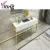 Import Modern design stainless steel side table console tables from China