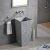 Import Modern european style bathroom wash basin sink marble pedestal basin from China