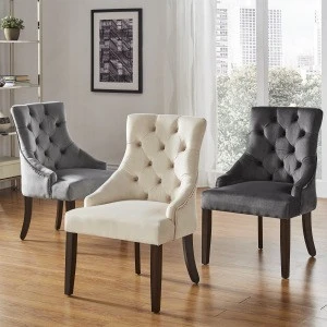 Modern fabric dining room Furniture luxury dining chair