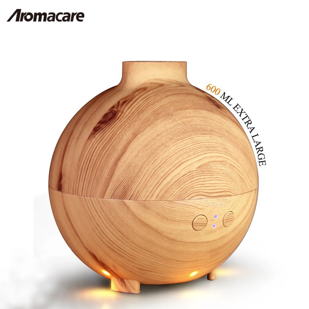 Modern Home Decoration 600ml Aroma Diffuser Fresh Air Mini Aromatherapy Humidifier