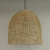 Import modern natural grass indoor decoration lighting hand made rattan pendant light from China
