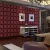 Import Modern pvc 3 d wall paperwall paper for living room plain TV background from China