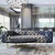 Import Modern simple classsic italian baxter button tufted design living room furniture chesterfield genuine leather sofa from China