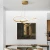 Import Modern Simply Alum Customized Hotel home decor led acrylic Ring pendant hanging light from China