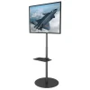 Modern Universal TV Floor Stand Mount With Base Plate