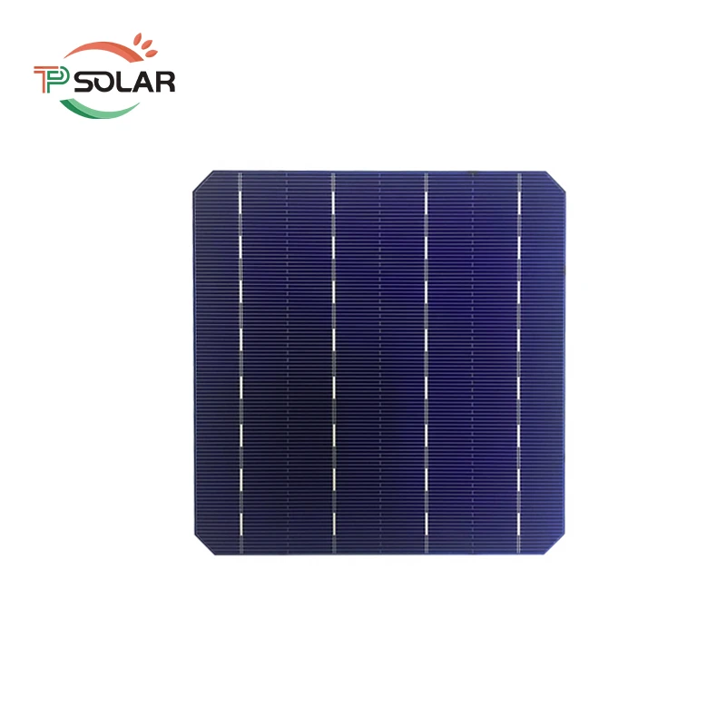 Monocrystalline perc solar cell price 158X158 166X166 High Efficiency solar cell for solar panel with CE TP Energy