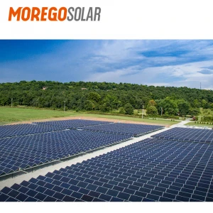 Moregosolar on-grid solar system 10KW 20KW 30KW 50KW 100KW solar power system home Solar Roof Project with gel battery