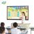 Import Movable 85 Inch 4K LCD Black Tempered Glass Interactive Whiteboard with Touch Screen Electrical Smart Interactive Whiteboard from China