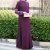 Import Muslim islamic clothing printed abaya wholesale fancy kaftan dress from China
