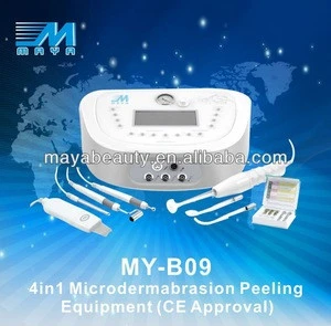 MY-B09 4in1 diamond dermabrasion peeling machine / portable High frequency (CE certification)