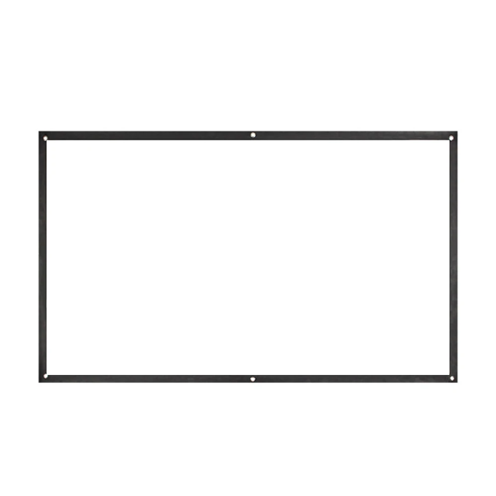 New AX106 72 inch Outdoor Portable Foldable Simple Projection Screen Soft/ Hard Metal Material