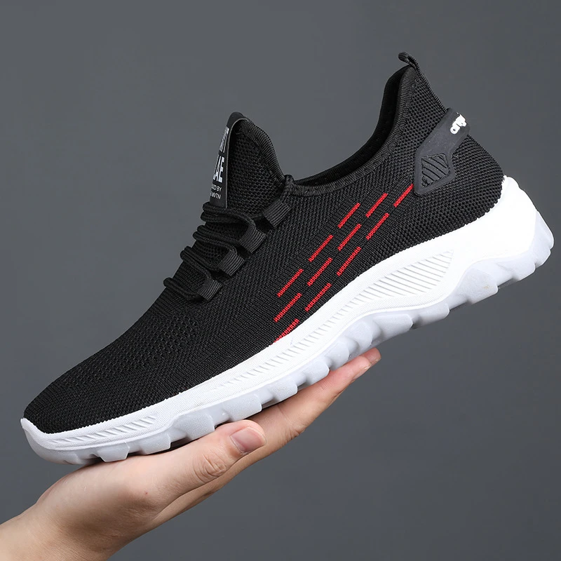 new causal fashion sneakers hot sale man walking shoes  rubber