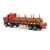 Import New Childrens Toy Car Model ABS Woods Transport Vehicle  Inertial flatbed transporter for Kids from China