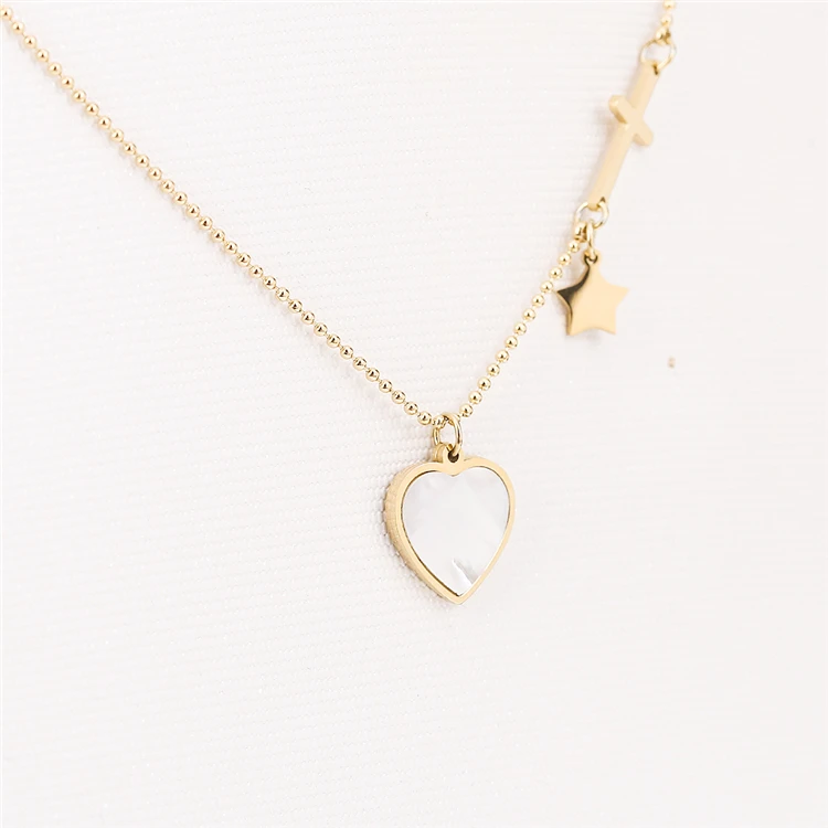 New Design Eco-friendly Quality Gold Coated Casual Necklaces Jewelry Designs
