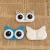 Import new design fox shape contact lens dual case from China