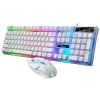 New Design Mechanical Feel Backlit Wired Computer Gaming Mouse And Keyboard Combo Suit