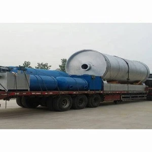 new design type to oil pyrolysis distillation plant waste rubber recycling
