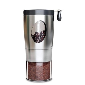 New foldable manual coffee grinder portable stainless steel coffee grinder