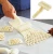 Import New Pie Pizza Cookie Cutter Pastry Plastic Baking Tools Bakeware Embossing Dough Roller Lattice Cutter EA267 from China