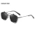 Import New Polarizer Male Personality Flip Sunglasses Women Metal Half-Frame Sunglasses Blue Light Filter Computer Glasses from China
