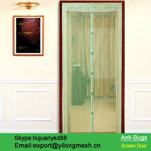 New Portable Instant Moveable Mesh Magnetic Screen Door
