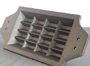 new product aluminum Ingot Mold Casting with heat resistant 1700 degree