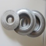new product punched bearing bracket housing with injection plastic seals