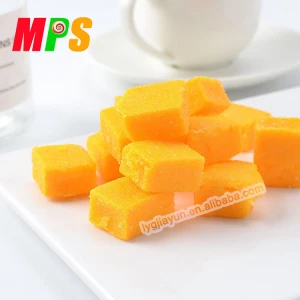 New Product Rich Mango Flavored Soft Candy Jelly Candy with Cugar Coated